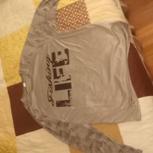 New UPF 50+ sun protection long sleeve shirt camo XL